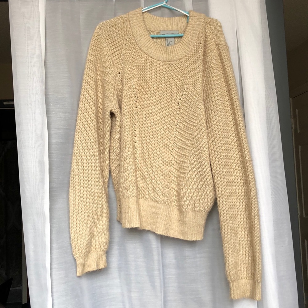 Simple beige sweater